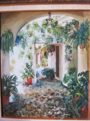 María Amparo Garrido - obra Patios y rejas de Córdoba-Grupo de Arte 20.16
