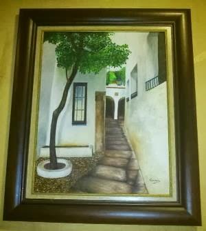 Carmen De Moreno - obra Patios y rejas de Córdoba-Grupo de Arte 20.16