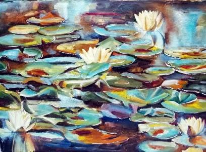 Mariangeles González - obra Patios y rejas de Córdoba-Grupo de Arte 20.16
