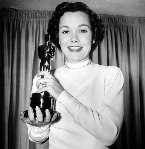 Jane Wyman con el Oscar