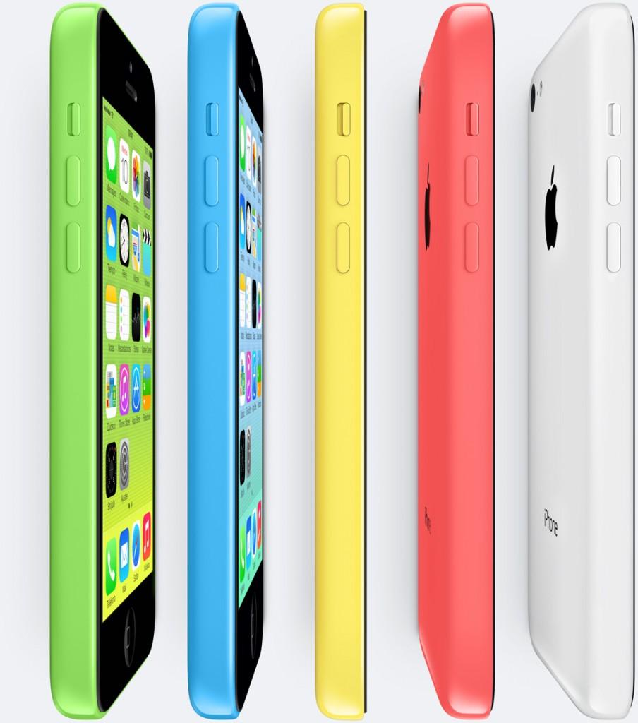Los nuevos iPhones de Apple 2013