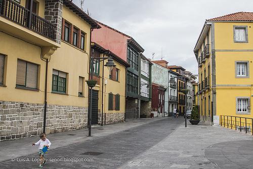 Calles de Luanco, Asturias