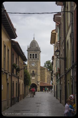 Calles de Luanco (Asturias)