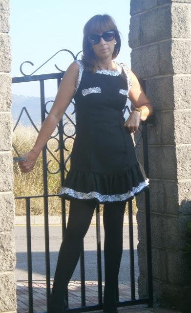 TERIA YABAR - VESTIDO Y ABRIGO TWEED TERIA YABAR - VESTIDO Y ABRIGO TWEED