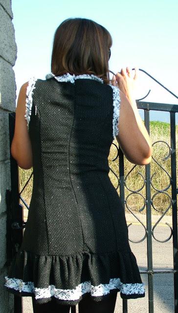 TERIA YABAR - VESTIDO Y ABRIGO TWEED TERIA YABAR - VESTIDO Y ABRIGO TWEED