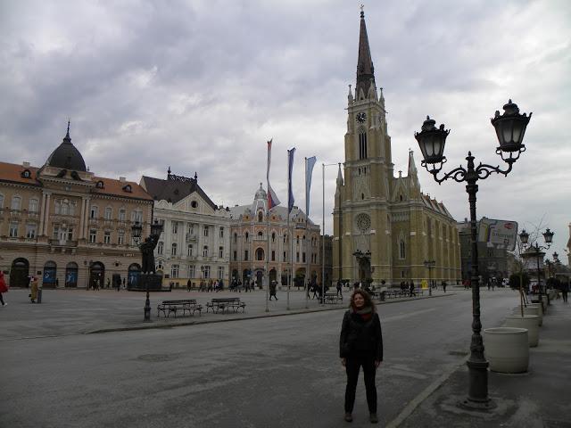 SERBIA: LA FORTALEZA DE NOVI SAD SOBRE EL DANUBIO.