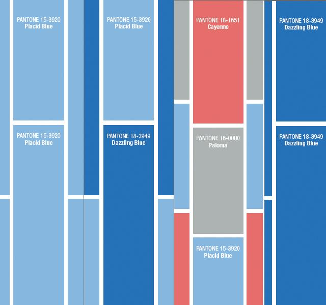 colores azul pantone 2014