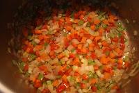 Soja Verde con Verduritas y Chorizo Soja Verde con Verduritas y Chorizo