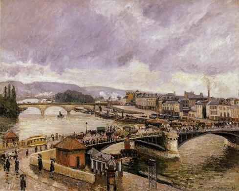 Pont Boieldieu y Pont Corneille 1896 Humilde y colosal: Pissarro en Museo Thyssen-Bornemisza
