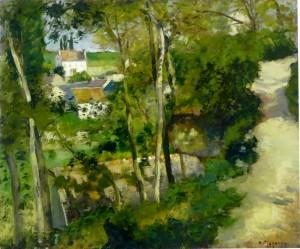 El camino en cuesta de la Cote-du-Jalet 1875 Humilde y colosal: Pissarro en Museo Thyssen-Bornemisza