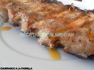 CHURRASCO A LA PARRILLA CHURRASCO A LA PARRILLA