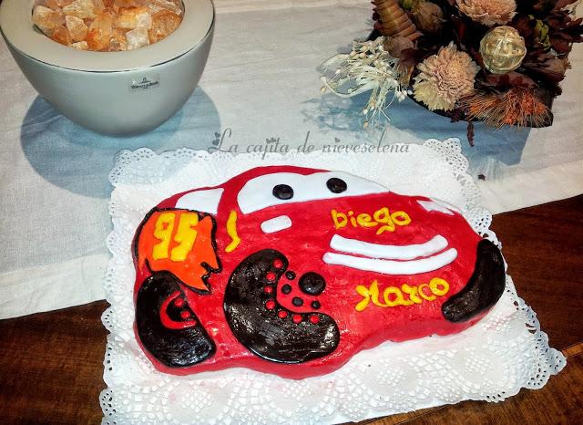 Tarta Rayo McQueen Tarta Rayo McQueen