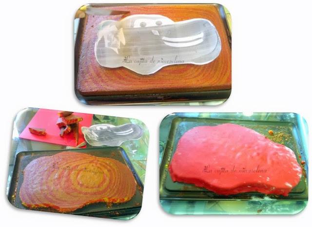 Tarta Rayo McQueen Tarta Rayo McQueen