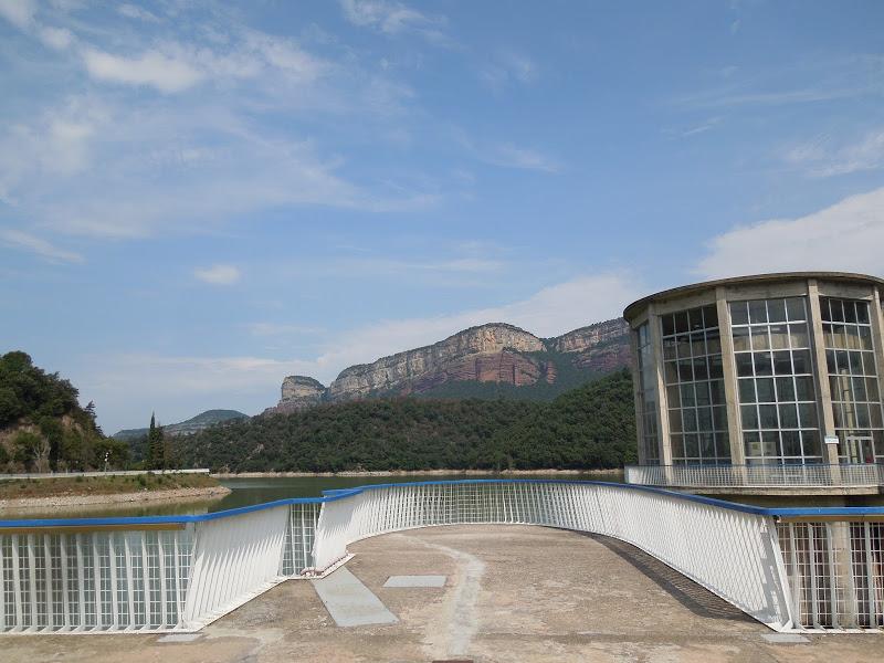 PANTANO DE SAU : LA PRESA PANTANO DE SAU : LA PRESA