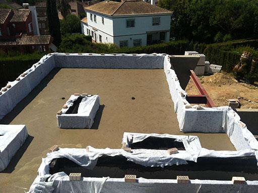 A-cero Projects A-cero presenta nuevas imágenes de obra de la vivienda unifamiliar en Sevilla