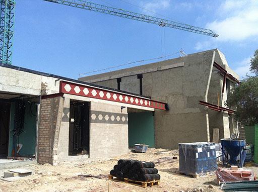 A-cero Projects A-cero presenta nuevas imágenes de obra de la vivienda unifamiliar en Sevilla