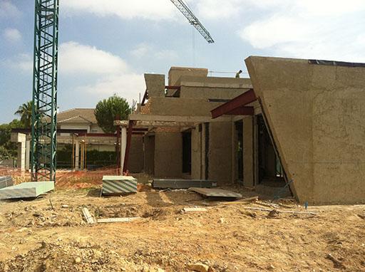 A-cero Projects A-cero presenta nuevas imágenes de obra de la vivienda unifamiliar en Sevilla