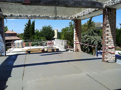A-cero Projects A-cero presenta nuevas imágenes de obra de la vivienda unifamiliar en Sevilla