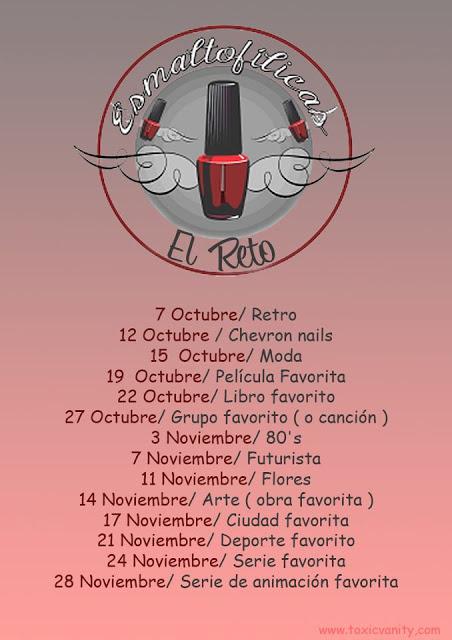 RETO ESMALTOFÍLICAS: 1º: MANICURA RETRO RETO ESMALTOFÍLICAS: 1º: MANICURA RETRO