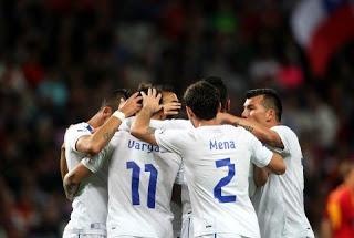 CHILE SUBIÓ CINCO PUESTOS EN EL RANKING FIFA CHILE SUBIÓ CINCO PUESTOS EN EL RANKING FIFA