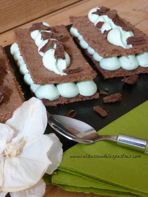 Paste Ruso con Cacao y Trufa Blanca con Té Matcha Paste Ruso con Cacao y Trufa Blanca con Té Matcha