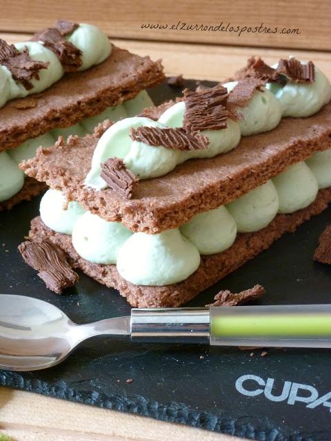 Paste Ruso con Cacao y Trufa Blanca con Té Matcha Paste Ruso con Cacao y Trufa Blanca con Té Matcha