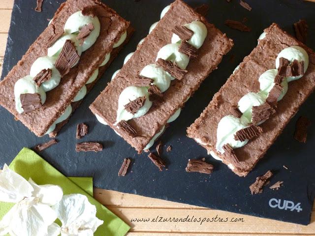 Paste Ruso con Cacao y Trufa Blanca con Té Matcha Paste Ruso con Cacao y Trufa Blanca con Té Matcha