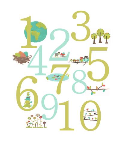 Descargables: números para Educación Infantil Descargables: números para Educación Infantil