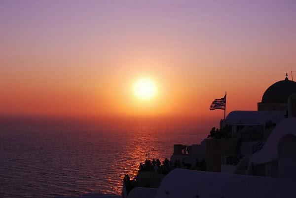 Oia, La Puesta de Sol mas Bella de Grecia