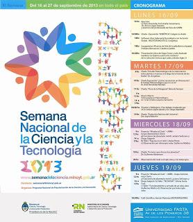 Semana Nacional de la Ciencia y la Tecnología en Bariloche