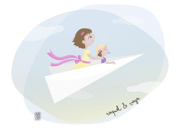 Mariquitas, caracoles y aviones vega y raquel ilusblog