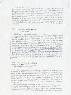 Apunte de la Guerra de la Convención