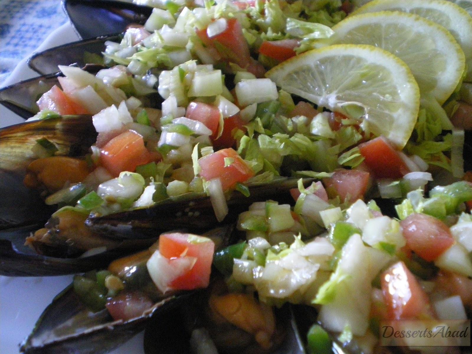 Mejillones aliñados Mejillones aliñados