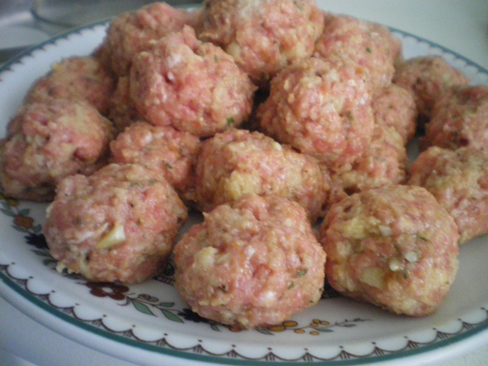 Albóndigas a la jardinera Albóndigas a la jardinera