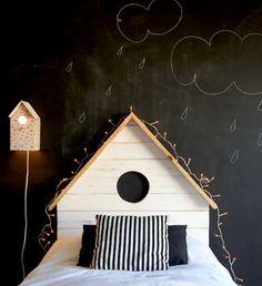 birdshouse headboard