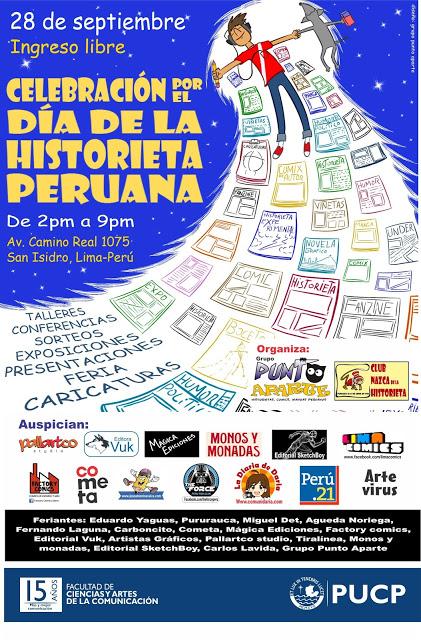 28 de septiembre celebremos el Día de la historieta Peruana