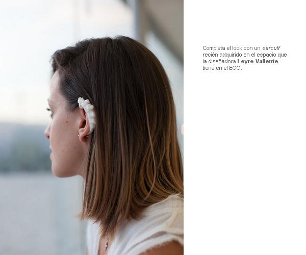 MBFWMadrid leyre Valiente, off, diseñadores, look, streetstyle, ear cuff, tendencia