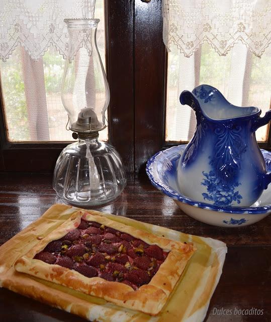 TARTA RUSTICA DE FRESAS