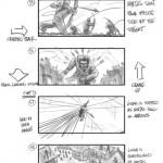 Storyboards de Lobezno Inmortal y descripción de una escena inédita Storyboard de Lobezno Inmortal