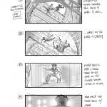 Storyboards de Lobezno Inmortal y descripción de una escena inédita Storyboard de Lobezno Inmortal