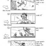 Storyboards de Lobezno Inmortal y descripción de una escena inédita Storyboard de Lobezno Inmortal