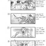 Storyboards de Lobezno Inmortal y descripción de una escena inédita Storyboard de Lobezno Inmortal