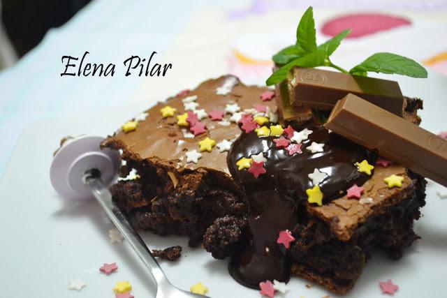 Brownies de Kit Kat Brownies de Kit Kat