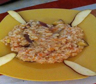 risotto de manzana roja risotto de manzana roja