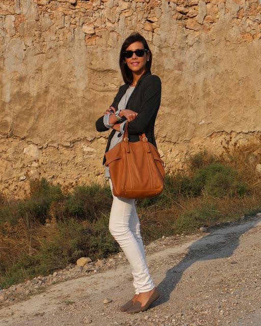 Blanco + Gris + Camel Blanco + Gris + Camel