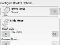 Controlar un dispositivo Android mediante gestos sin tocarlo con Hovering Controls 3