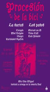 Malasañeando by the face: Planes para el fin de semana Procesión de la bici