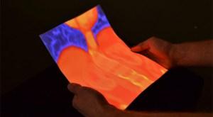 El futuro de los monitores: pantallas flexibles Flexpad-Turns-Flexible-Materials-in-to-Displays