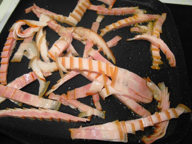 Quiche de berenjena, bacon y queso Quiche de berenjena, bacon y queso