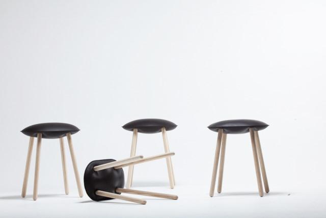 Bloated stool de Damien Gernay Bloated stool de Damien Gernay